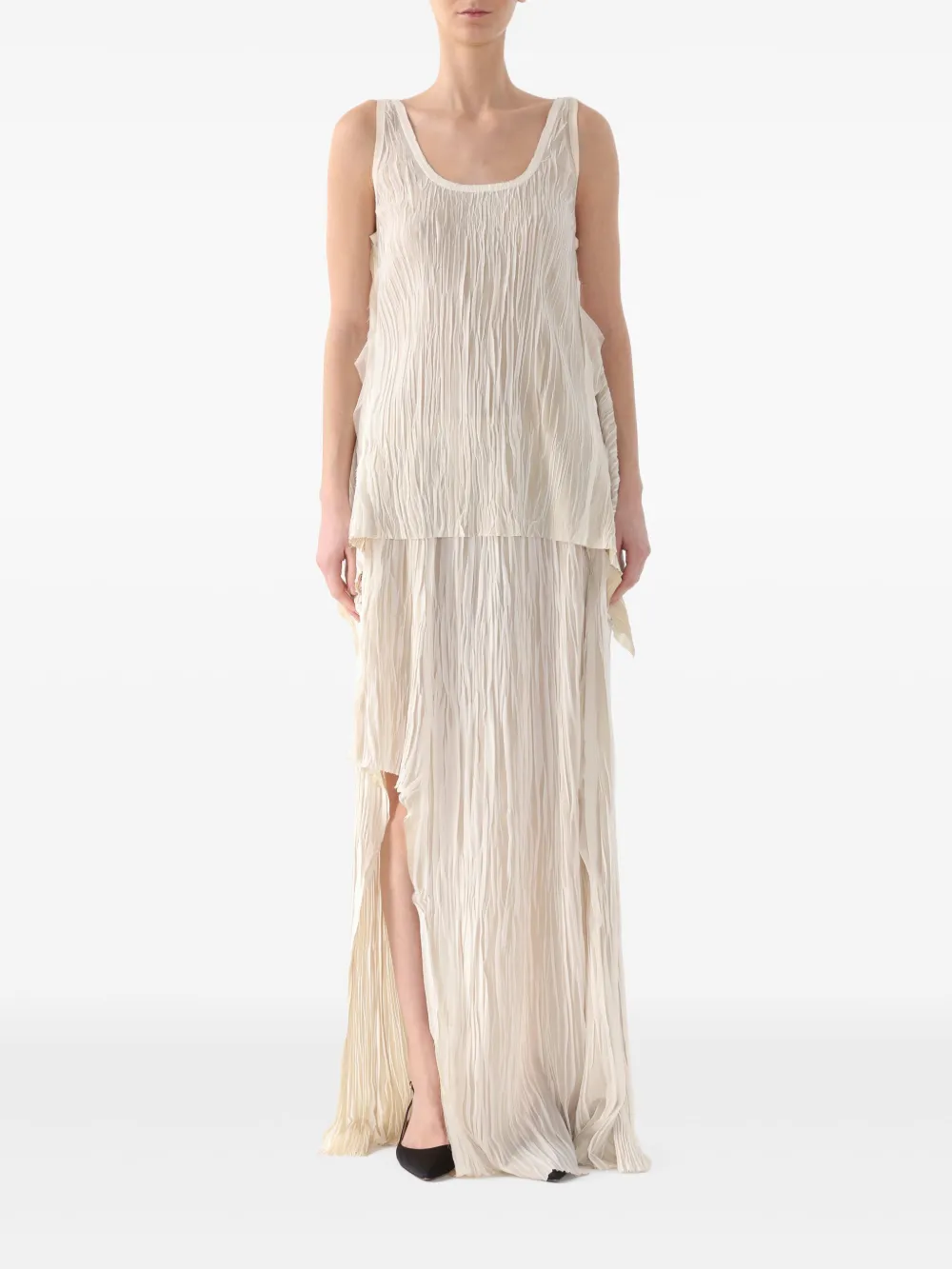 Jason Wu Collection pleated skirt - Toni neutri