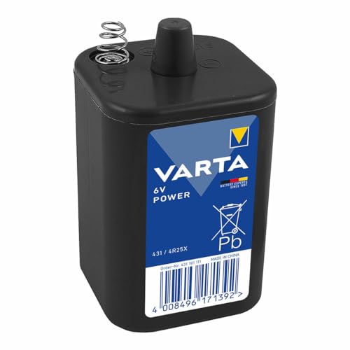 Pile Spéciale 4R25 Carbone-Zinc (Saline) Varta 431101111 Contact À Ressort 6 V 8500 Mah 1 Pc(S)