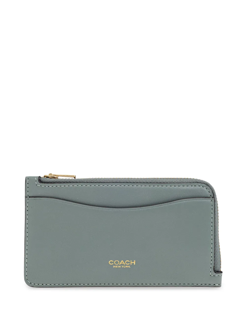 Coach leather wallet - Grigio