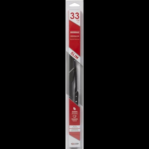 Spazzola Singola Tergicristallo Mis. 33 Cm-13" Universale Per Auto