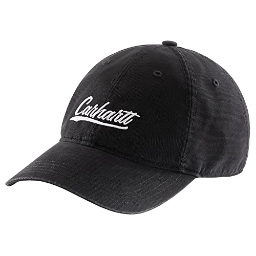 Carhartt 105247 - Berretto Da Donna In Tela Con Stampa Grafica, Nero, Taglia Unica