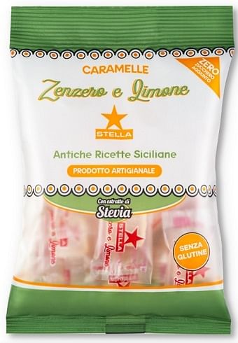 Caramelle Stella Zenzero E Limone Zero 60 G