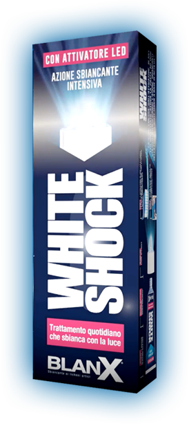 White Shock Azione Sbiancante Intensiva Blanx 50Ml + Led
