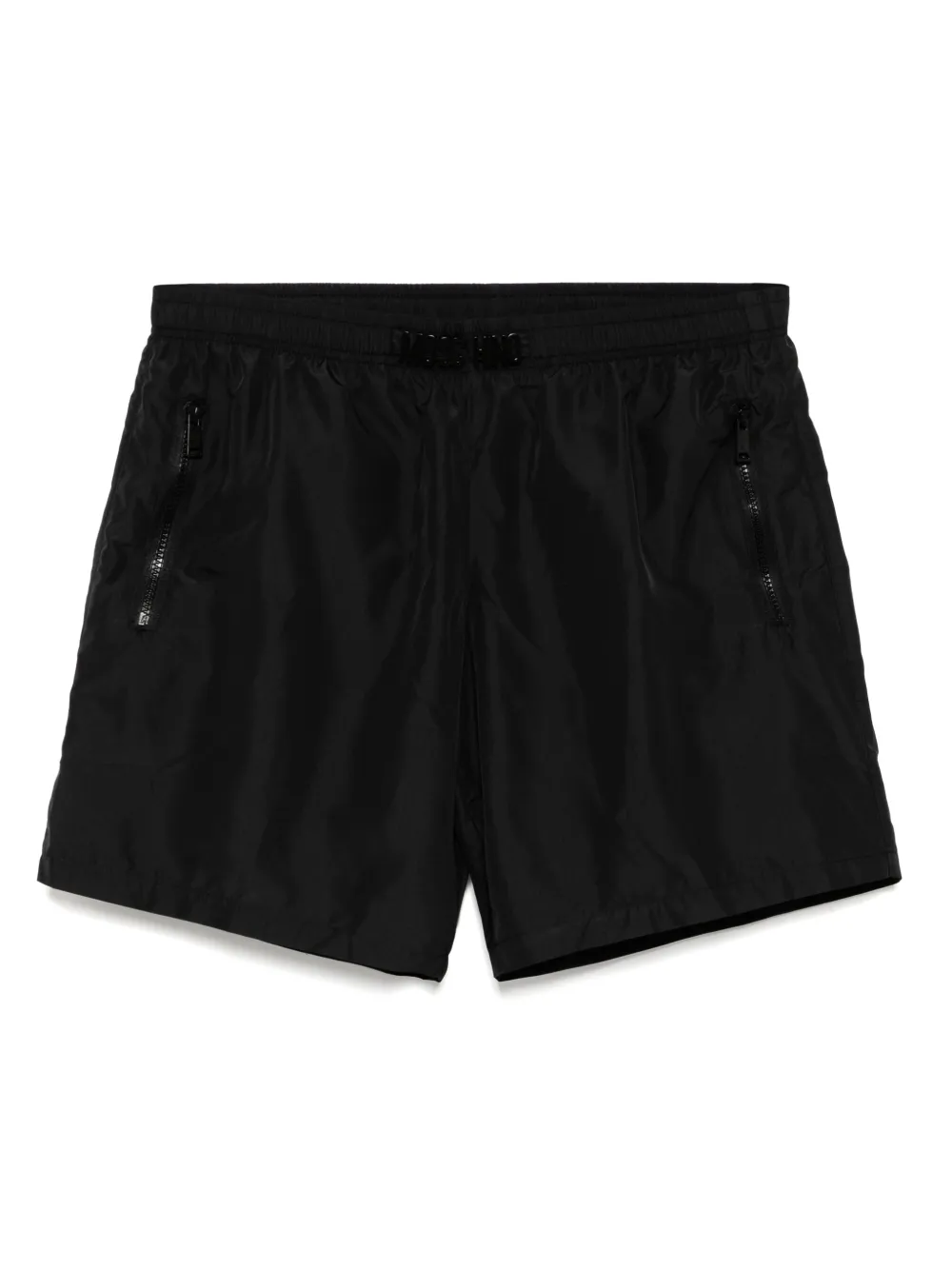 Moschino zip fastening pockets swim shorts - Nero