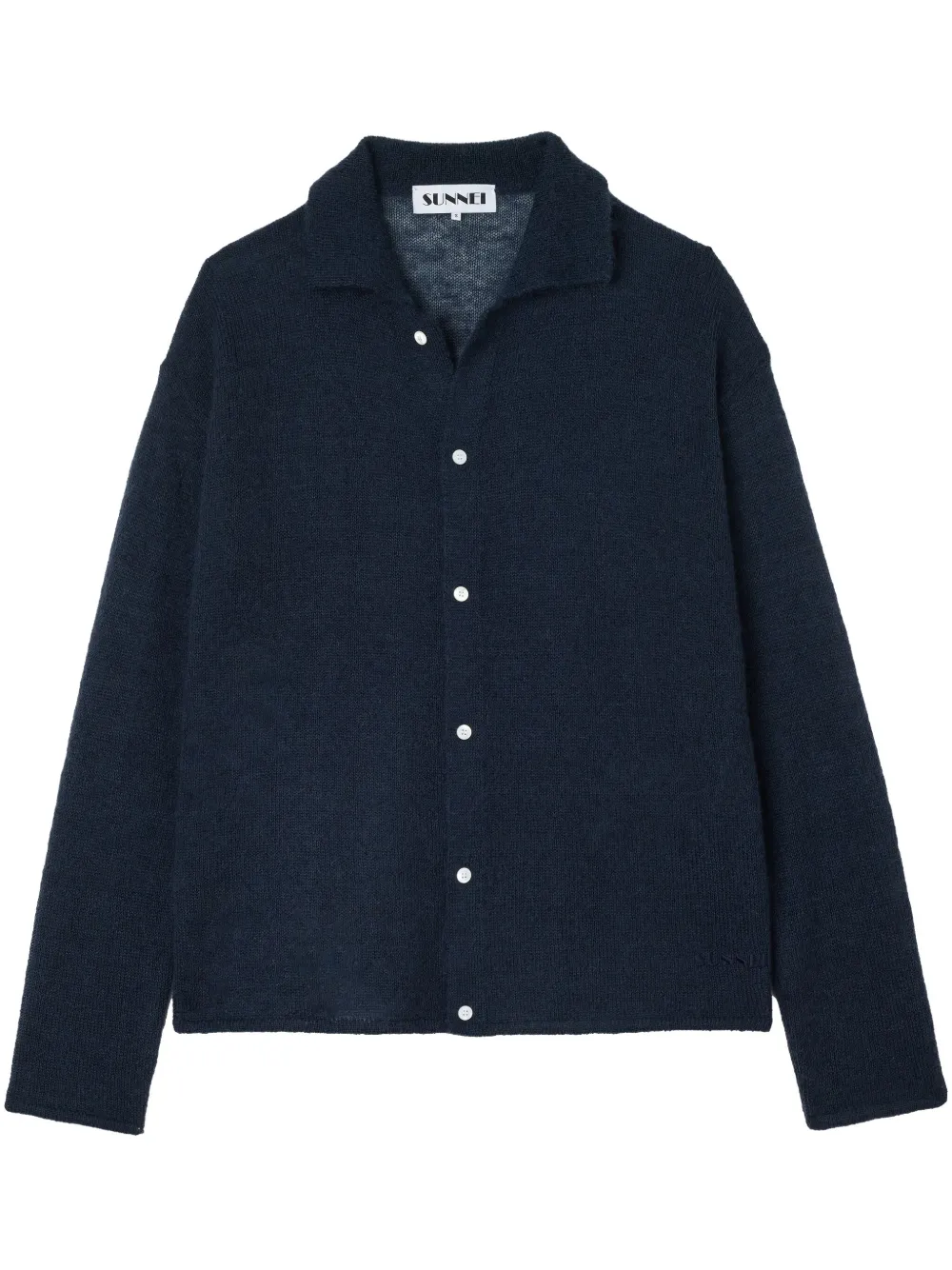 Sunnei knitted cardigan - Blu