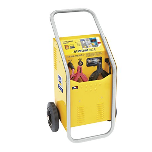Gys 026490 Startium 680E - Chargeur Démarreur 12/24V Automatique, Jaune