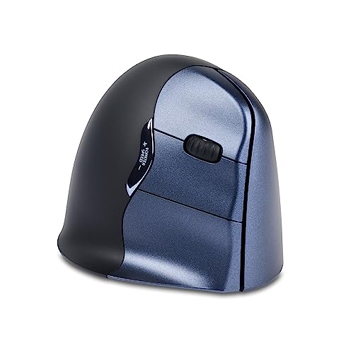 Bakker Elkhuizen Vm4Rw Souris Verticale Pour Droitier Bleu