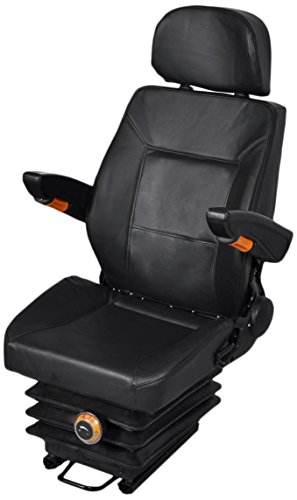 Vidaxl Siège De Tracteur Avec Accoudoir Et Appuie-Tête