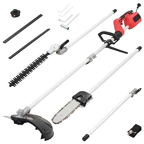Vidaxl Outil De Jardinage Électrique Polyvalent 4 En 1 Taille-Haie Jardin