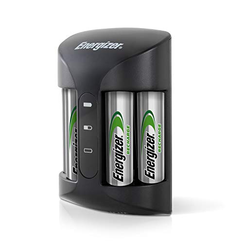 Energizer Chargeur Piles Rechargeables Aa Et Aaa, Recharge Pro (2 Piles Aa Incluses)