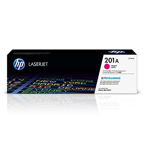Hp 201A Cf403A Toner Magenta Authentique Pour Hp Color Laserjet Pro M252 / M274 / M277