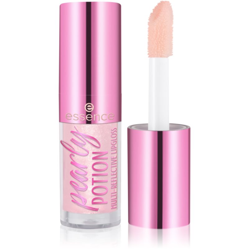 Essence Pearly Potion Lucidalabbra Brillante Colore 01 Golden Peach 2.5 Ml