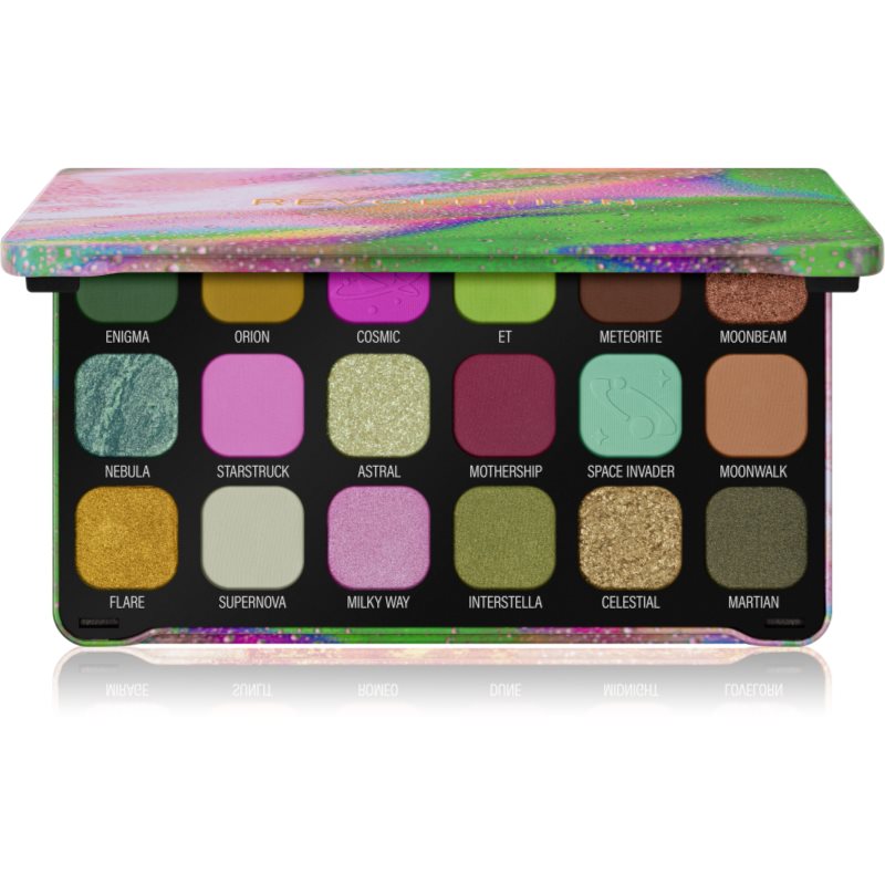 Makeup Revolution Forever Flawless Palette Di Ombretti Colore Astro Nova Green 18X1.1 G