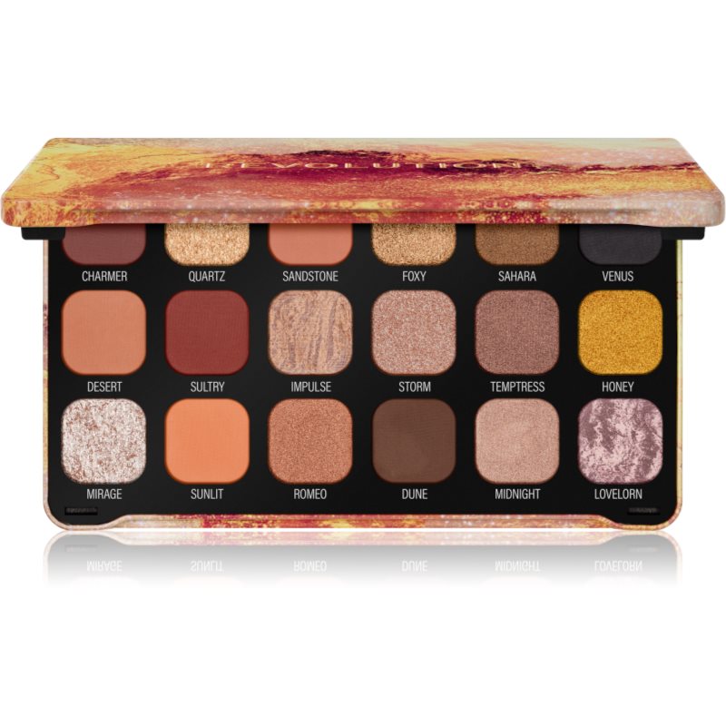 Makeup Revolution Forever Flawless Palette Di Ombretti Colore Bronze Temptation 18X1.1 G