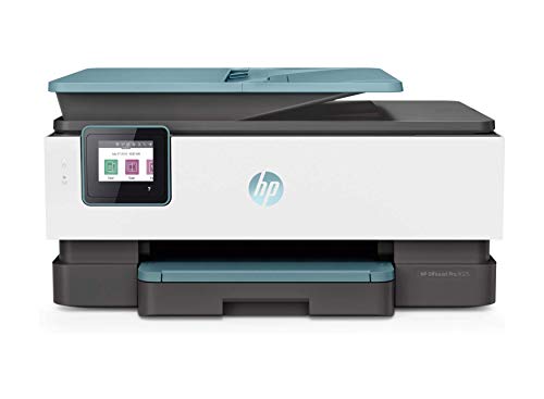 Hp Stampanti Office Jet Pro 8025 Stampante Multifunzione, Stampa, Copia, Scansione, Fax, Bianco/Azzurro