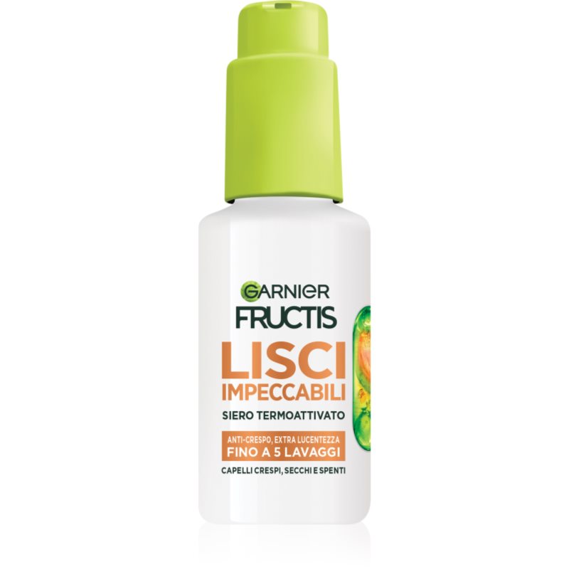 Garnier Fructis Lisci Cheratina Siero Per Capelli Brillanti E Morbidi 50 Ml