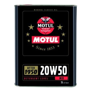 Olio Motore Motul Classic 20W50 2L