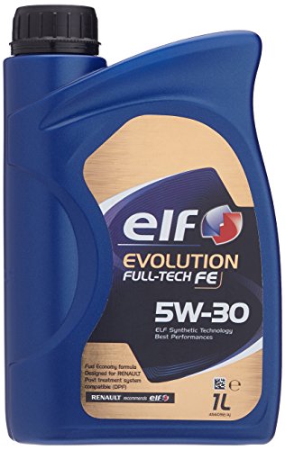 Elf Evolution Full-Tech Fe 5W30 100% Sintetico,Barattolo 1 Litro Euro/Lt 9,50