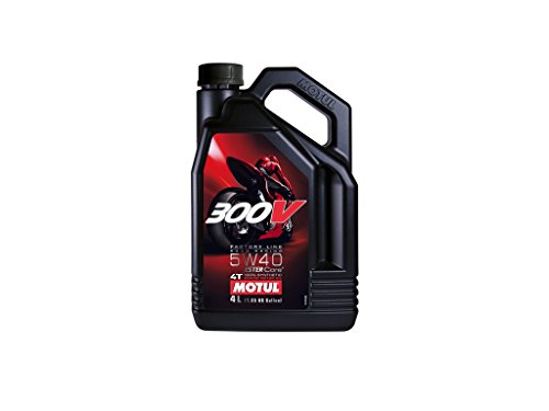 Motul 300V 4T Factory Line Road Racing, Olio Motore 5W40 4 Litri