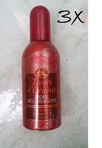 Tesori D´Oriente - Fiore Del Dragone Eau De Toilette, Profumo, 100 Ml, 3 Pezzi