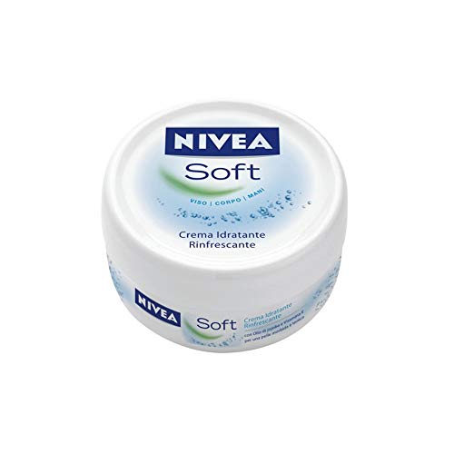 12 X Nivea Crema Idratante Rinfrescante Soft Multiuso 200 Ml
