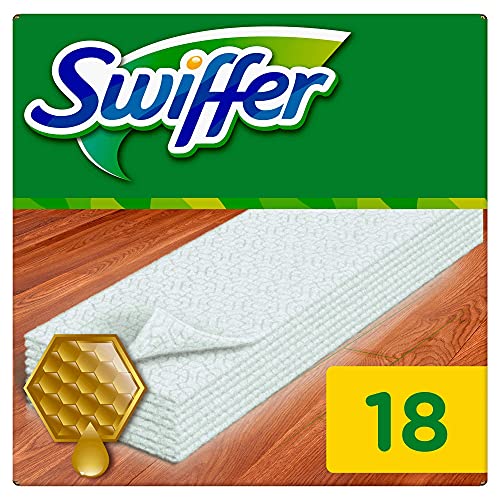 Swiffer - Ricarica Di Salviette Per Pavimenti Secche, 1 Confezione Da 18 Salviette