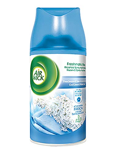 Air Wick Freshmatic Ricarica Spray Automatico, Freschezza Di Lino E Lavanda, 250 Ml