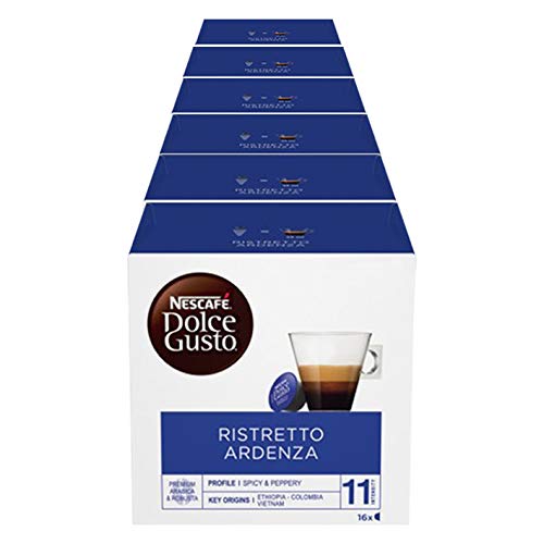 96 Capsule Caffe' Nescafe Dolce Gusto Ristretto Ardenza