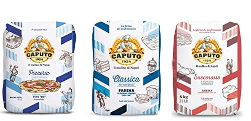 Testpaket Caputo 5Kg Pizzeria,Cuoco,Classica