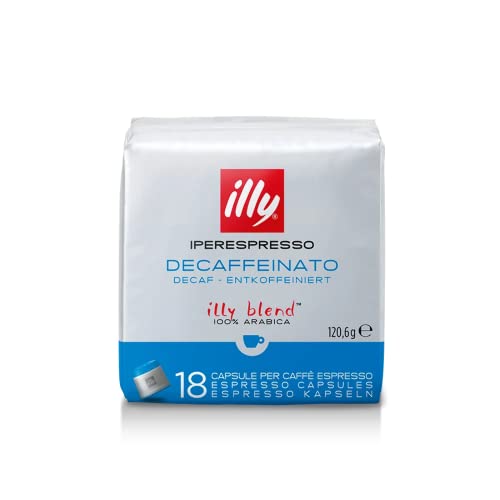 18 Capsule Caffe' Illy Iperespresso Espresso Decaffeinato