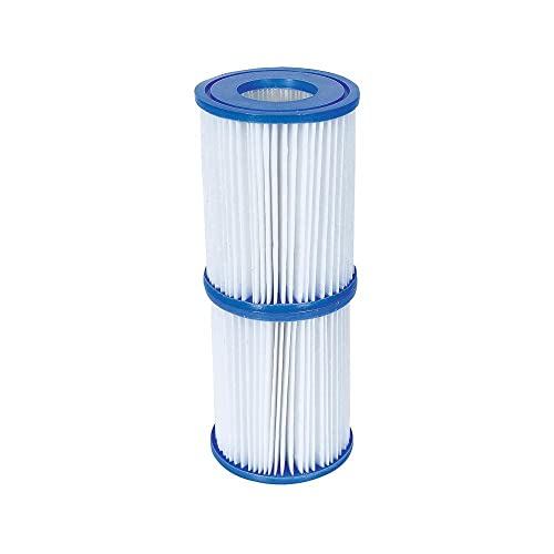Bestway 58094-3 Filtro Cartuccia Ii Per Pompe Da 2.006/3.028 L/H, Pack Of 2