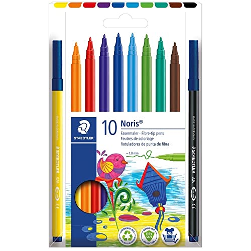 Staedtler Rotulador Noris Club Colores Estuche De 10