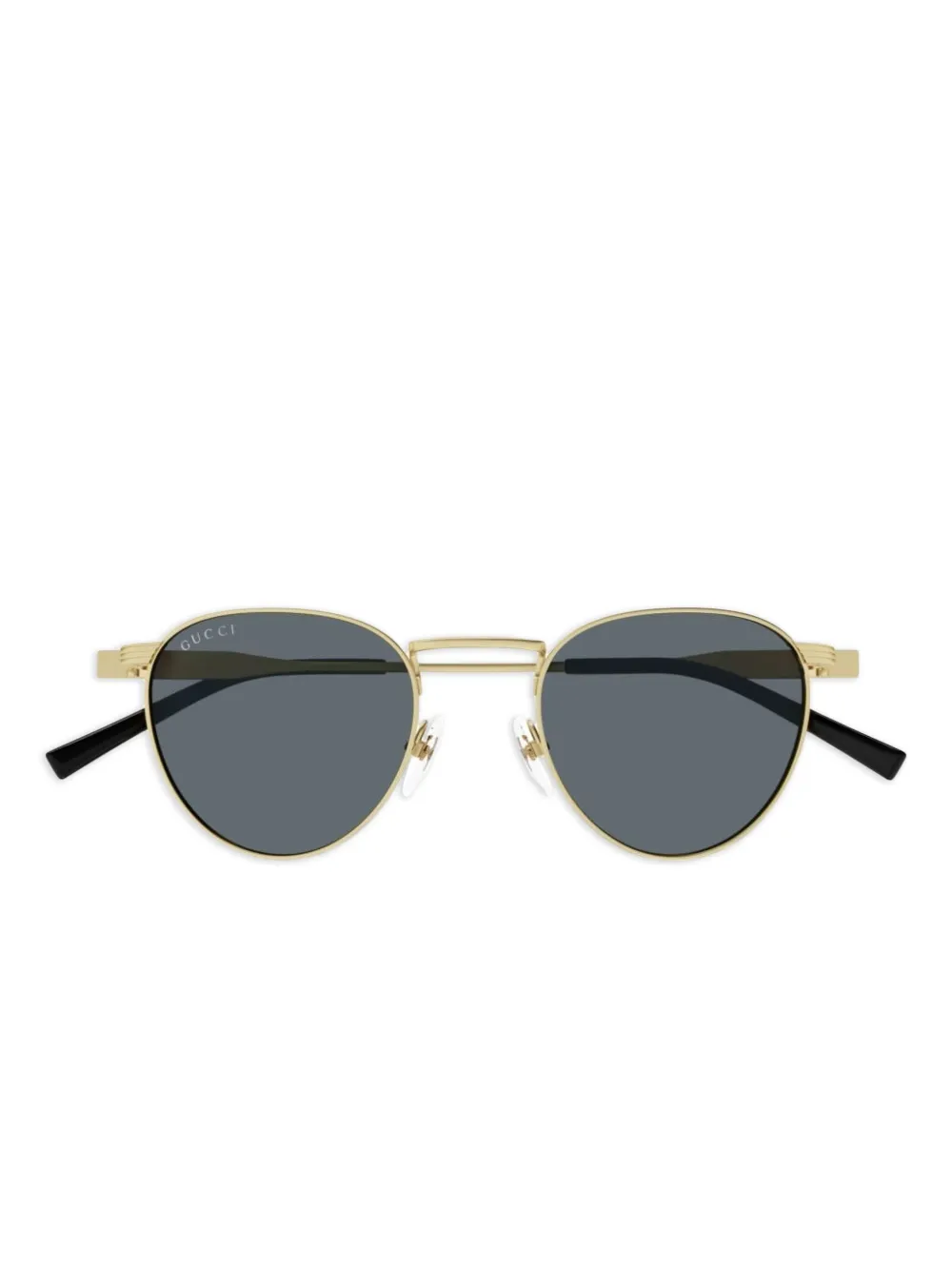 Gucci Eyewear Signature Web sunglasses - Oro