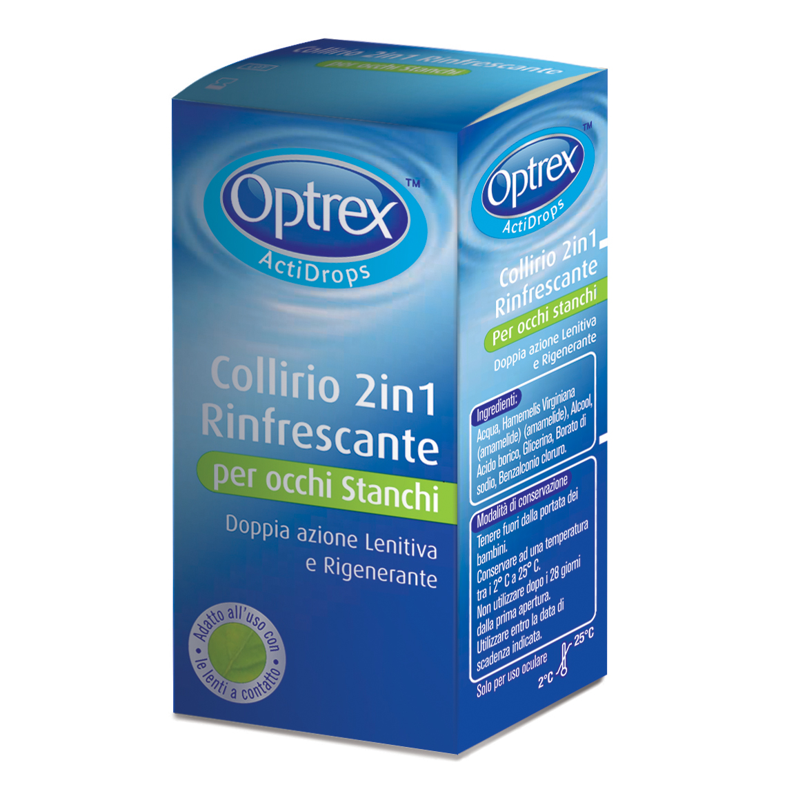Optrex Actidrops Collirio 2 In 1 Rinfrescante