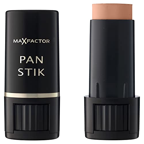 Max Factor - Fondotinta Stick Pan Stik, N° 60 Deep Olive, Per Pelle Da Normale A Secca, 1 Pz. (1 X 9 G)