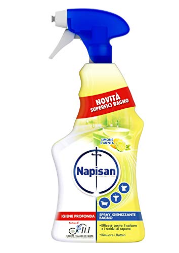 Napisan Spray Igienizzante Bagno Limone E Menta, 750 Ml