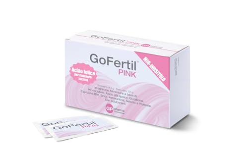 Gofertil® Pink Integratore Di Inositolo E Acido Folico Per Rimane Incinta Fertilità Femminile. Contrasta L'Infertilità Femminile E La Sindrome Dell'Ov