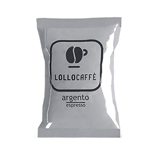 200 Capsule Lollo Compatibili Espresso Point Miscela Argento