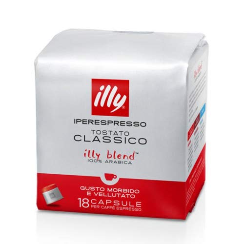 216 Cialde Capsule Caffe' Illy Iperespresso Tostato Classico Ex Tostatura Media