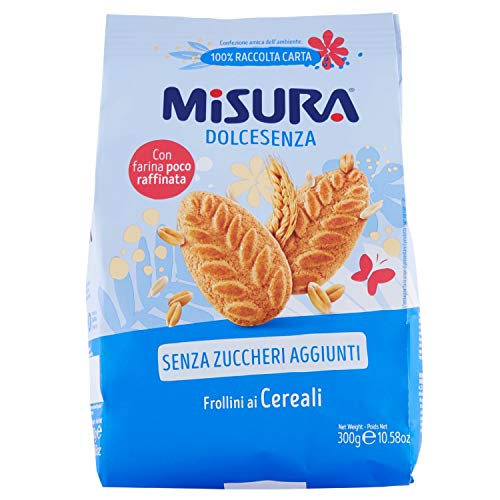 Misura Dolcesenza Biscotti Ai Cereali, 300G