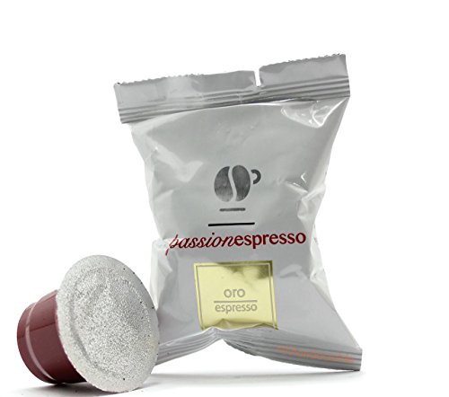 Lollo Caffè Passione Espresso, Miscela Oro- 100 Capsule - Compatibili Con Le Macchine Ad Uso Domestico Nespresso*