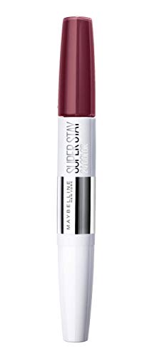Maybelline Superstay 24H Pintalabios Larga Duración, Tono 260 Wildberry Color Rojo