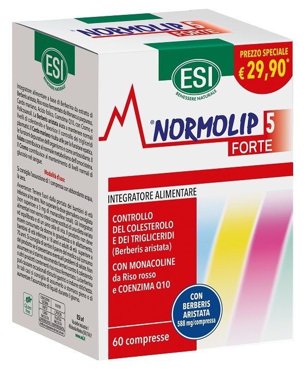 ESI NORMOLIP 5 FORTE OFF 60CPR
