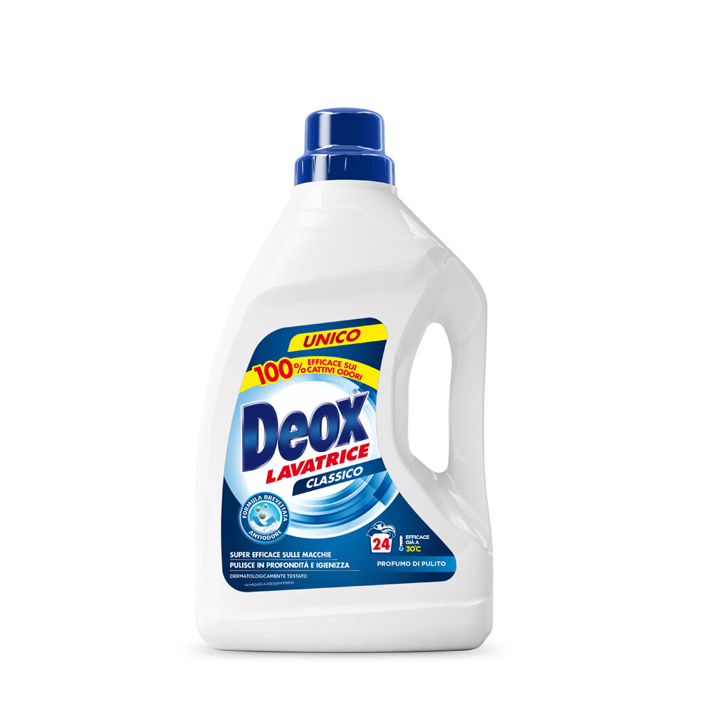 Deox Detersivo Lavatrice Classico 24 Lavaggi - -