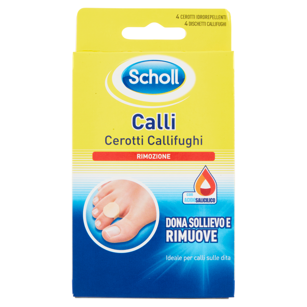 Scholl Cerotti Callifughi 4 Pezzi - -