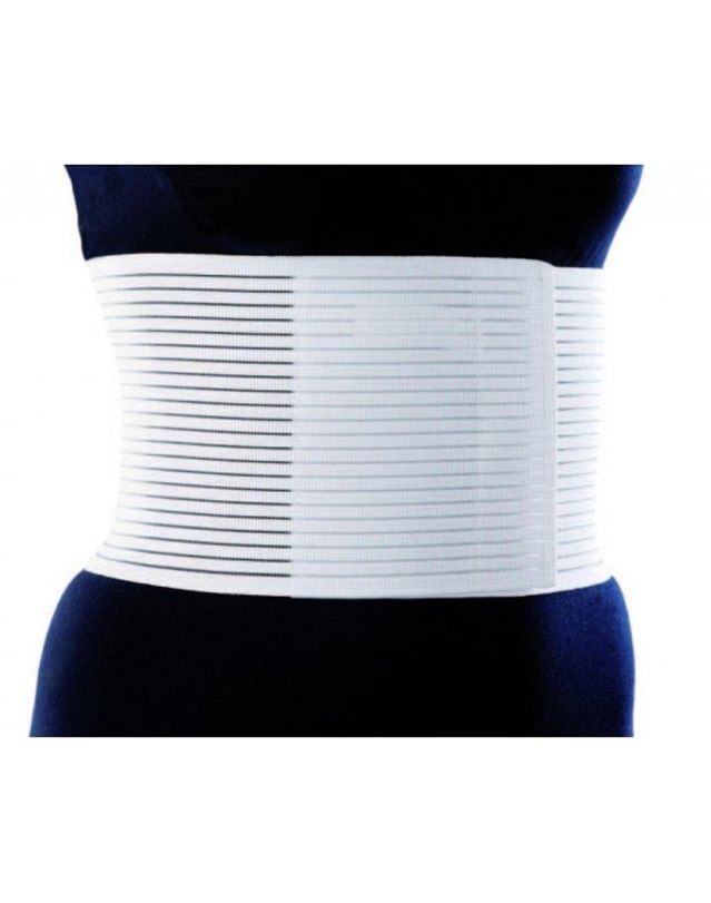 Orione 3016 Fascia Toracica Tessuto Millerighe H Cm16 Bianco L