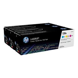 Originali per HP laserjet-HP toner 128A-Tricolore-HP CF371AM-3pz