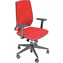 Seduta ergonomica Parigi UNISIT - rosso - rosso - LR1SE/ER
