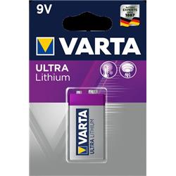 Batteria Litio - Varta - 9V