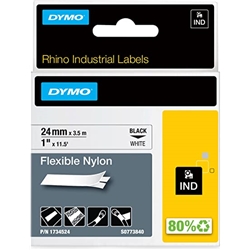 Nastro industriale Dymo Rhino - 24x3 5m - nylon